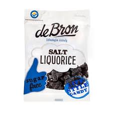 deBron Salt Liquorice Sugar Free Dairy Free (100g)