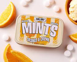 Big Sky Orange & Creme Mints - Sugar-Free (50g)