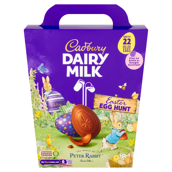 Cadbury Dairy Milk Easter Egg Hunt Peter Rabbit (317g)