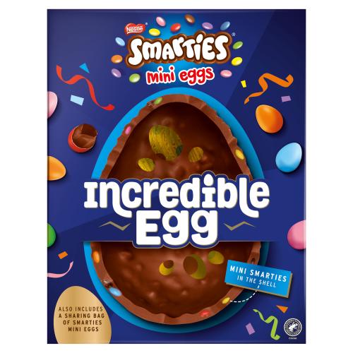 Nestle Smartie Mini Eggs Incredible Eggs (470g)