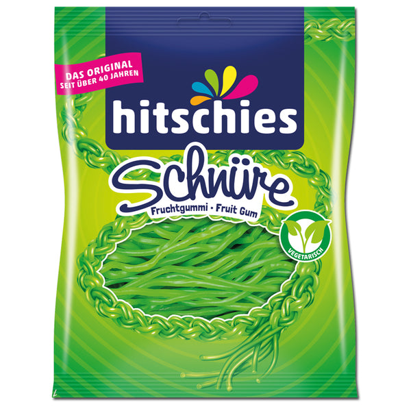 Hitschies Green Apple Laces (125g)