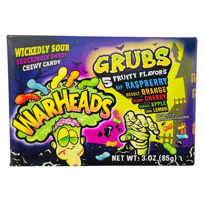 Warheads Grubs Theatre Box (85g) - Candy Bouquet of St. Albert
