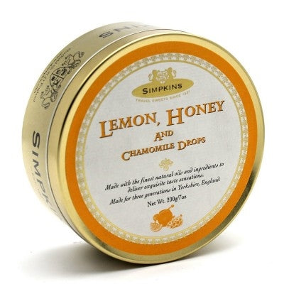 Simpkins Travel Sweets - Lemon, Honey & Chamomile Drops (200g)