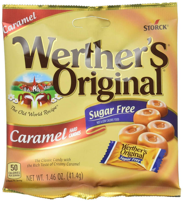 Storck Werthers Sugar-Free Hard Caramels (41.4g)