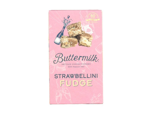 Buttermilk Crumbly Strawbellini Fudge (100g)