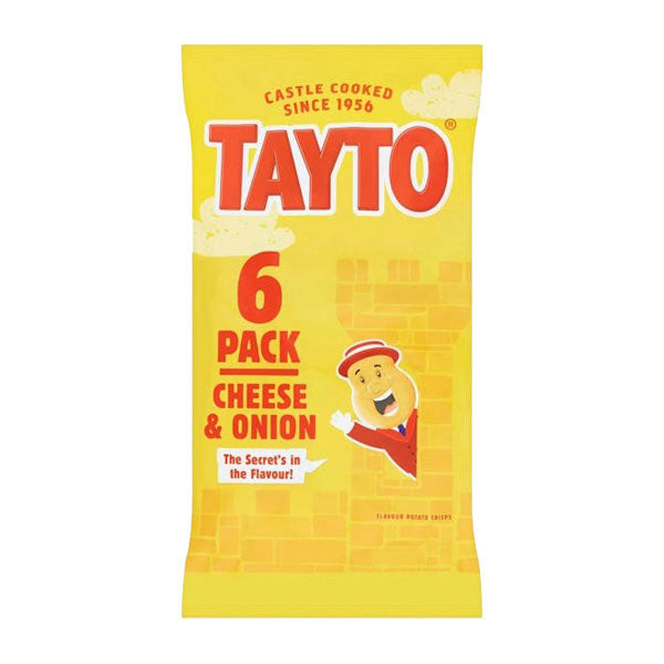 Tayto - Cheese & Onion (6 Pack) - Candy Bouquet of St. Albert