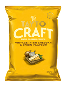 Tayto Hand Crafted Vintage Irish Cheddar & Onion (125g)