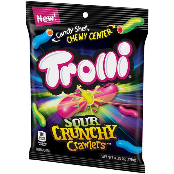 Trolli Sour Crunchie Crawlers (120g) - Candy Bouquet of St. Albert