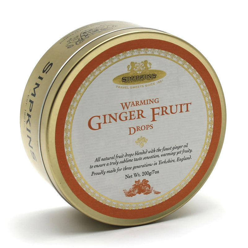 Simpkins Travel Sweets - Warming Ginger Fruit (200g) - Candy Bouquet of St. Albert