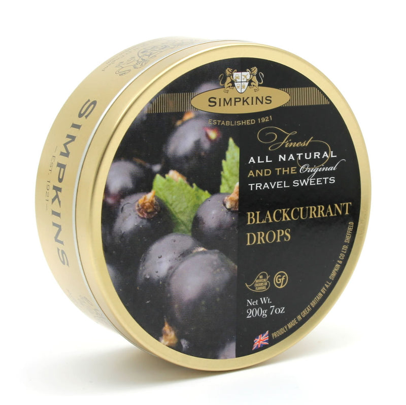 Simpkins Travel Sweets - Blackcurrant (200g) - Candy Bouquet of St. Albert