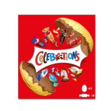 Mars® Celebrations Egg - Large (220g) Damaged Boxes - Candy Bouquet of St. Albert