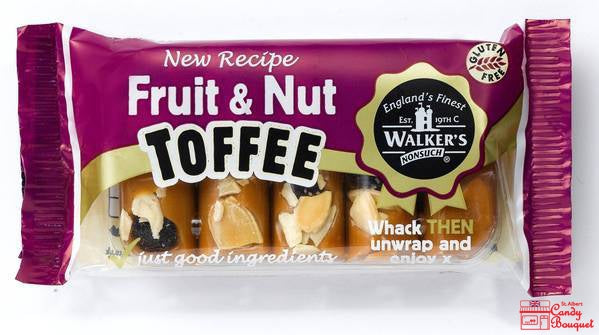 Walker's Nonsuch Toffee - Fruit & Nut (100g) - Candy Bouquet of St. Albert