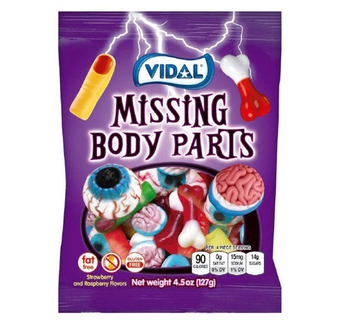 Vidal® Gummi Missing Body Parts (127g) - Candy Bouquet of St. Albert