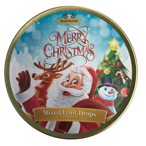 Simpkins Travel Sweets - Merry Christmas Mixed Fruits (200g) - Candy Bouquet of St. Albert