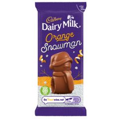 Cadbury® Dairy Milk Chocolate Orange Snowman (30g) - Candy Bouquet of St. Albert