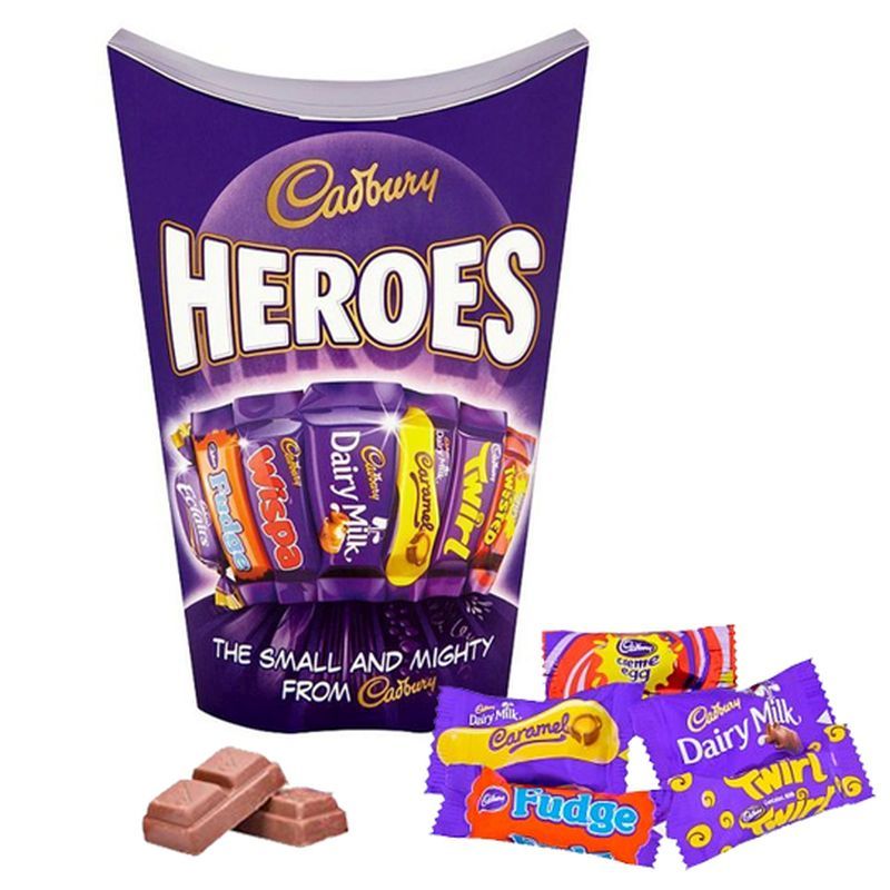 Cadbury® Heroes Carton - Medium (185g) - Candy Bouquet of St. Albert
