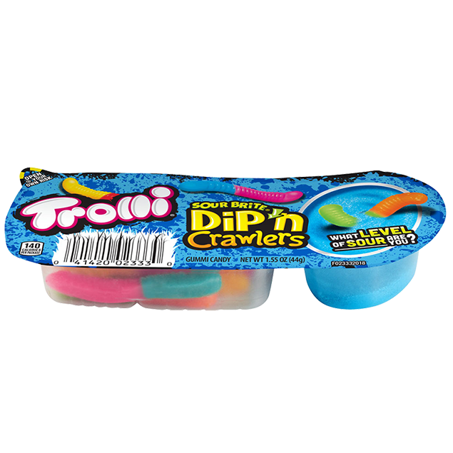 Trolli Sour Brite - Dip'n Crawlers (44g) - Candy Bouquet of St. Albert