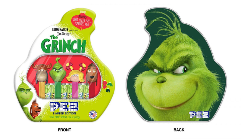 PEZ The Grinch Tin (49g) - Candy Bouquet of St. Albert
