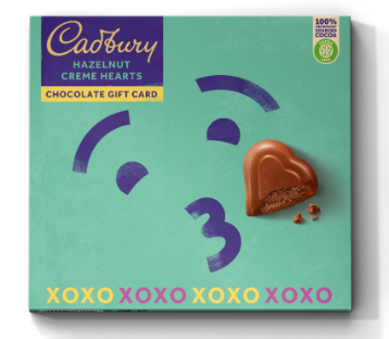 Cadbury® Hazelnut Creme Hearts (114g) - Candy Bouquet of St. Albert