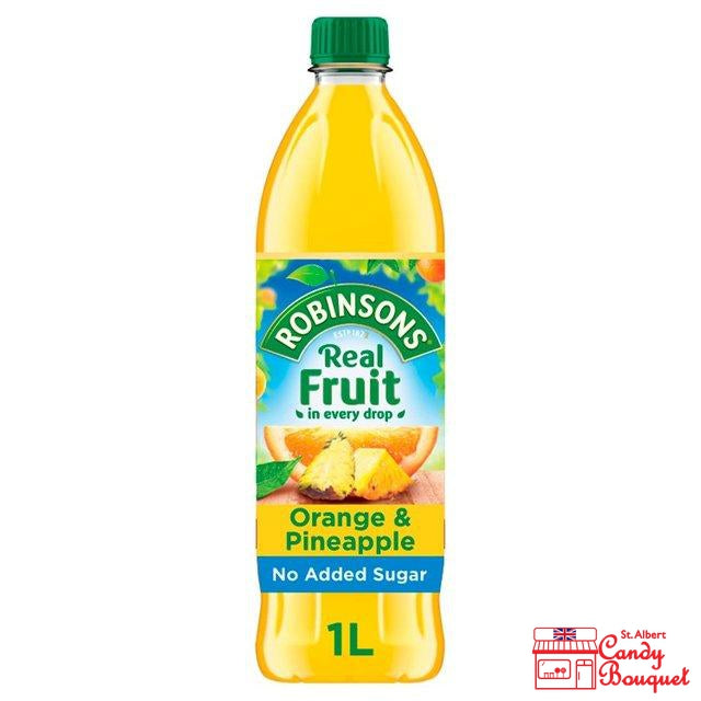 Robinsons Cordial - Orange & Pineapple Double Concentrate NAS (1L) - Candy Bouquet of St. Albert