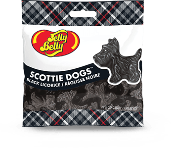 Jelly Belly - Scottie Dogs Licorice (77g) - Candy Bouquet of St. Albert