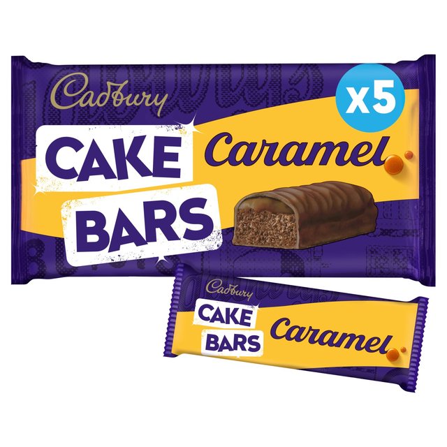 Cadbury Cake Bars Caramel (5 Rolls) - Candy Bouquet of St. Albert