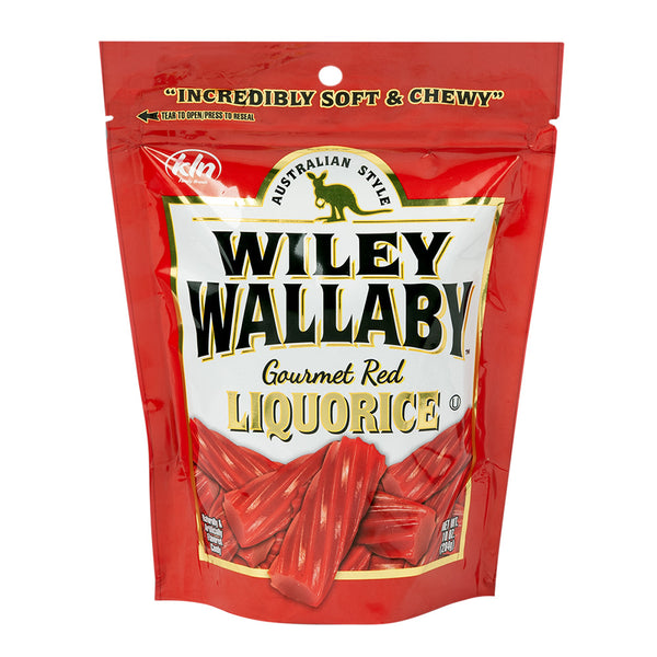 Wiley Wallaby Licorice - Red (284g) - Candy Bouquet of St. Albert