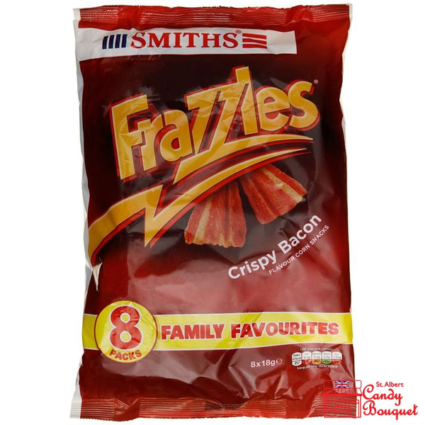Smith's Frazzles Bacon Crisps (8-Pack) - Candy Bouquet of St. Albert