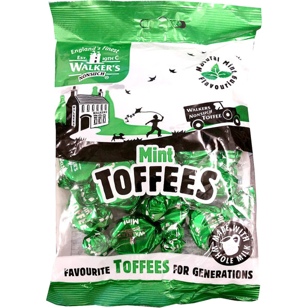 Walker's Nonsuch Mint Toffees Bag (150g) - Candy Bouquet of St. Albert