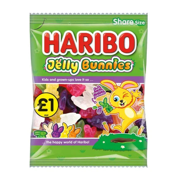 Haribo Jelly Bunnies - Share Size (140g) - Candy Bouquet of St. Albert
