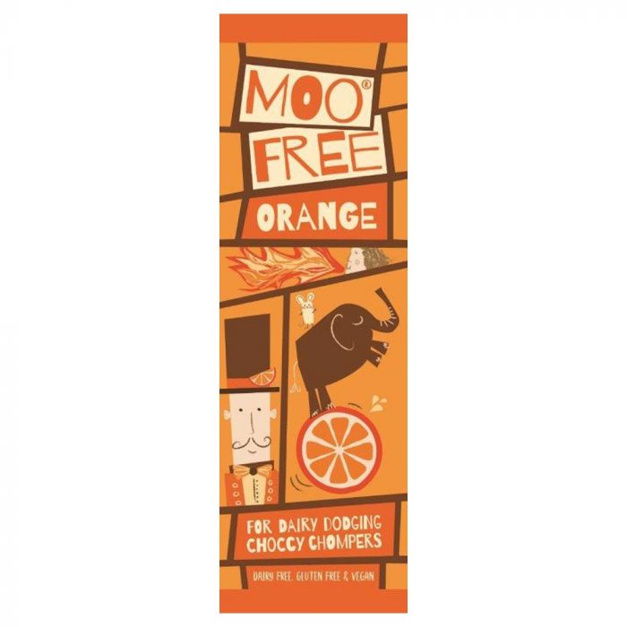 Moo Free Vegan Chocolate - Orange (20g) - Candy Bouquet of St. Albert