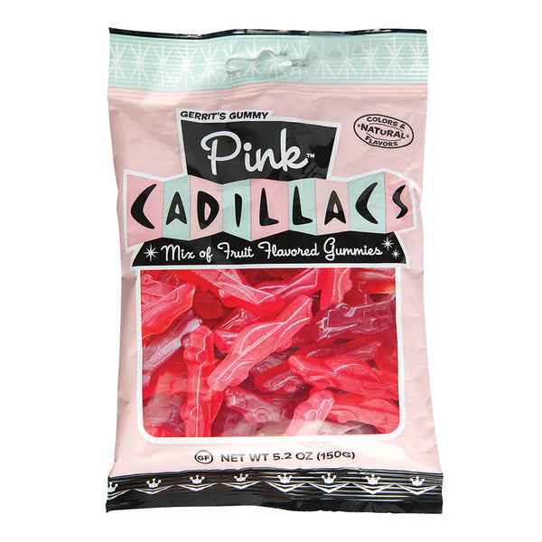 Gerrit's Gummy Pink Cadillacs (150g) - Candy Bouquet of St. Albert