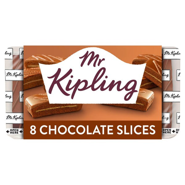 Mr Kipling Chocolate Slices - 8-Pack (256g) - Candy Bouquet of St. Albert