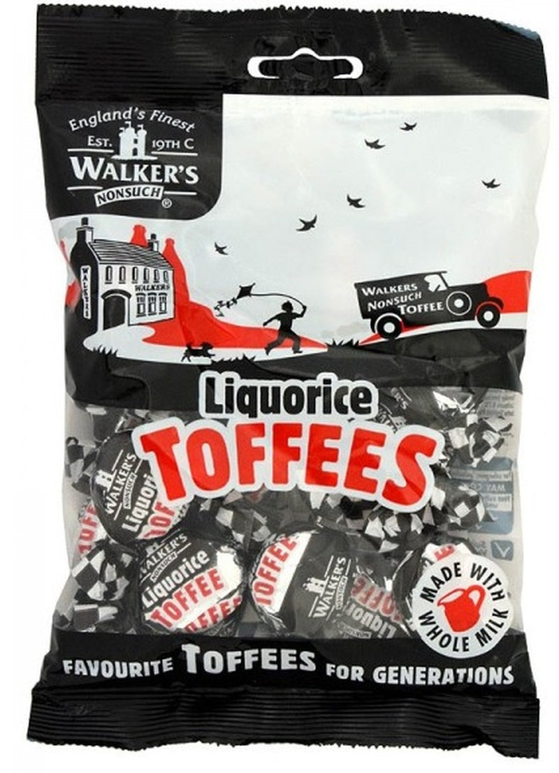 Walker's Nonsuch Licorice Toffees Bag (150g) - Candy Bouquet of St. Albert
