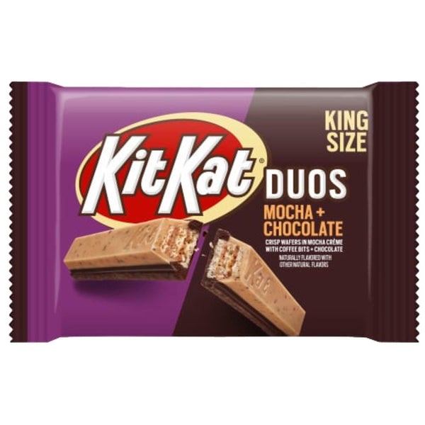 Hershey's® Kit Kat Duos - Mocha & Chocolate King Size (85g) - Candy Bouquet of St. Albert
