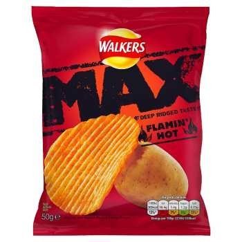 Walkers Max - Flamin' Hot (50g) - Candy Bouquet of St. Albert