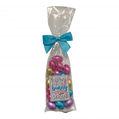 Milk Chocolate Easter Eggs Foil Wrapped Bag (110g) - Candy Bouquet of St. Albert