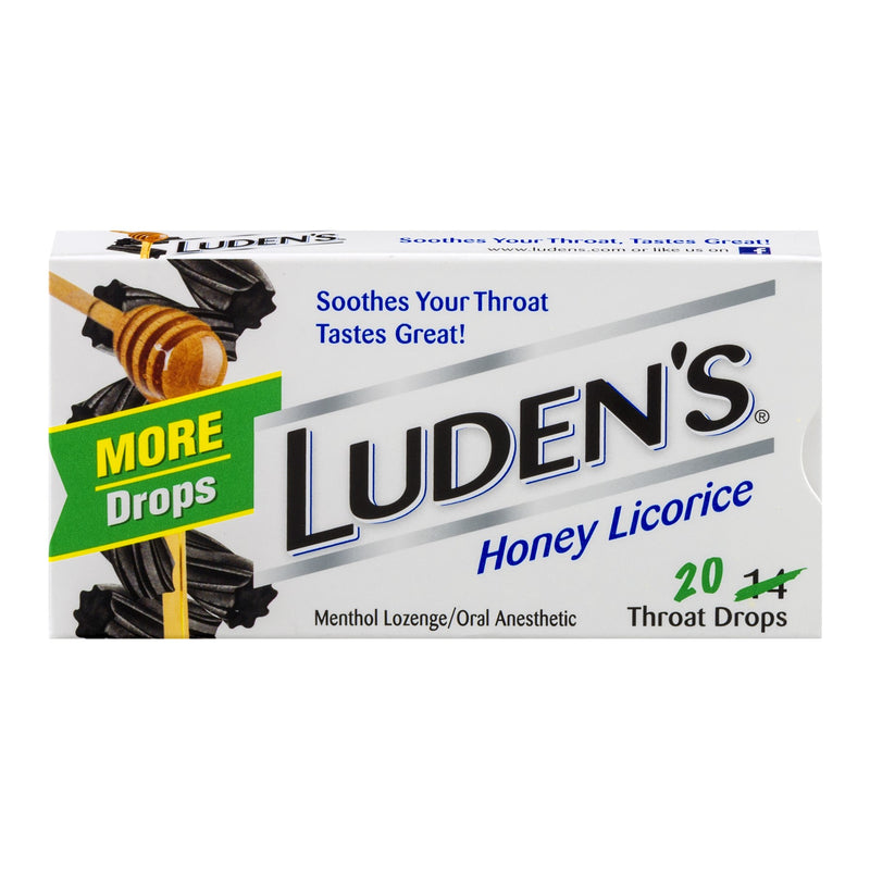 Luden's Throat & Cough Drops - Honey & Licorice (20 Drops) - Candy Bouquet of St. Albert