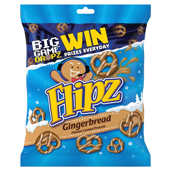 Flipz Gingerbread Pretzels (150g) - Candy Bouquet of St. Albert