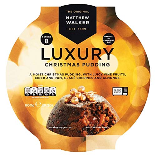 Matthew Walker Luxury Christmas Pudding - Serves 8 (800g) - Candy Bouquet of St. Albert