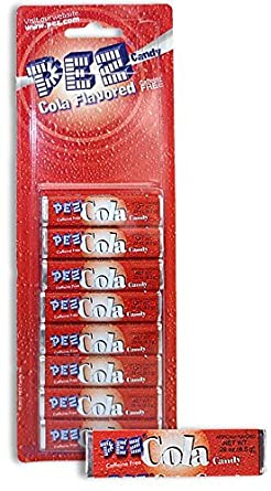 PEZ Refill Peghook - Cola (8 Pack) - Candy Bouquet of St. Albert
