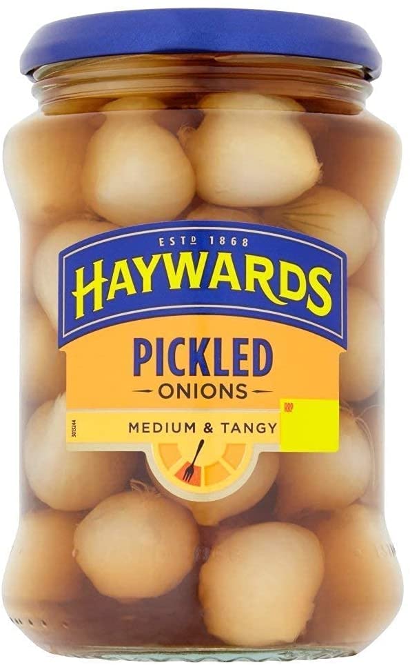 Haywards Pickled Onions - Medium & Tangy (400g) - Candy Bouquet of St. Albert