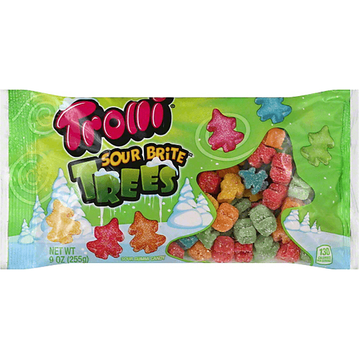 Trolli Sour Brite Christmas Trees (255g) - Candy Bouquet of St. Albert