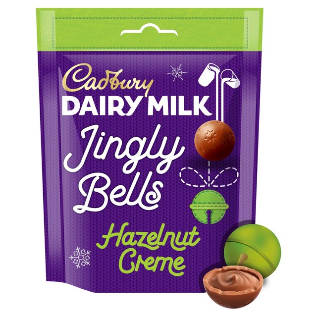 Cadbury® Dairy Milk Hazelnut Creme Jingly Bells (73g) - Candy Bouquet of St. Albert