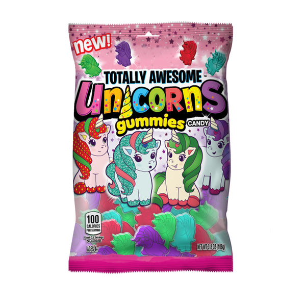 Topps Totally Awesome Unicorn Gummies (108g) - Candy Bouquet of St. Albert