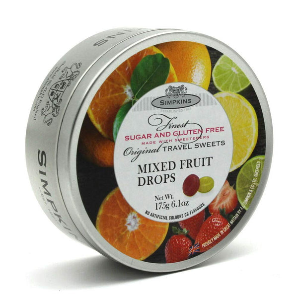 Simpkins Travel Sweets - Mixed Fruit Sugar & Gluten Free (175g) - Candy Bouquet of St. Albert