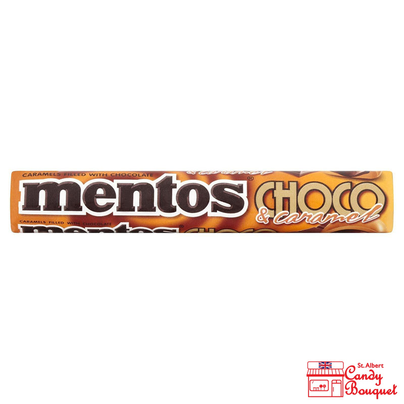 Mentos Choco & Caramel - White Chocolate (37.5g) - Candy Bouquet of St. Albert