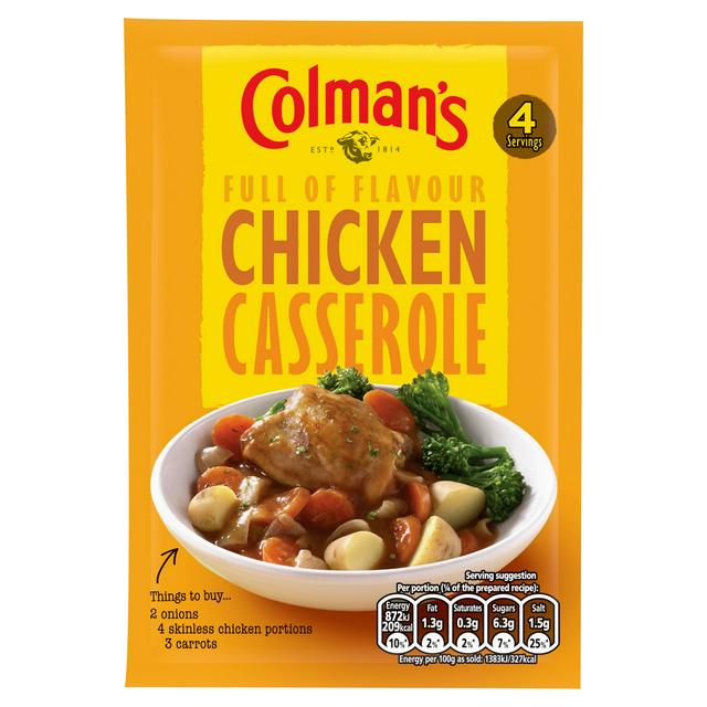 Colman's Sauce Mix - Chicken Casserole (40g) BBD JUL 2023 - Candy Bouquet of St. Albert