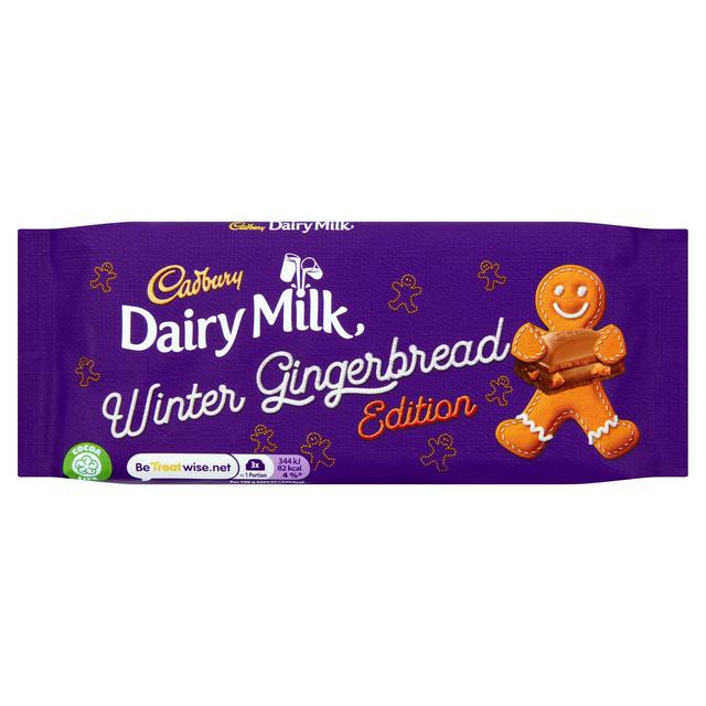Cadbury® Dairy Milk Winter Edition - Gingerbread (120g) - Candy Bouquet of St. Albert