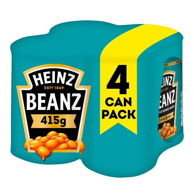 Heinz Beans UK - Multipack (4x415g) - Candy Bouquet of St. Albert